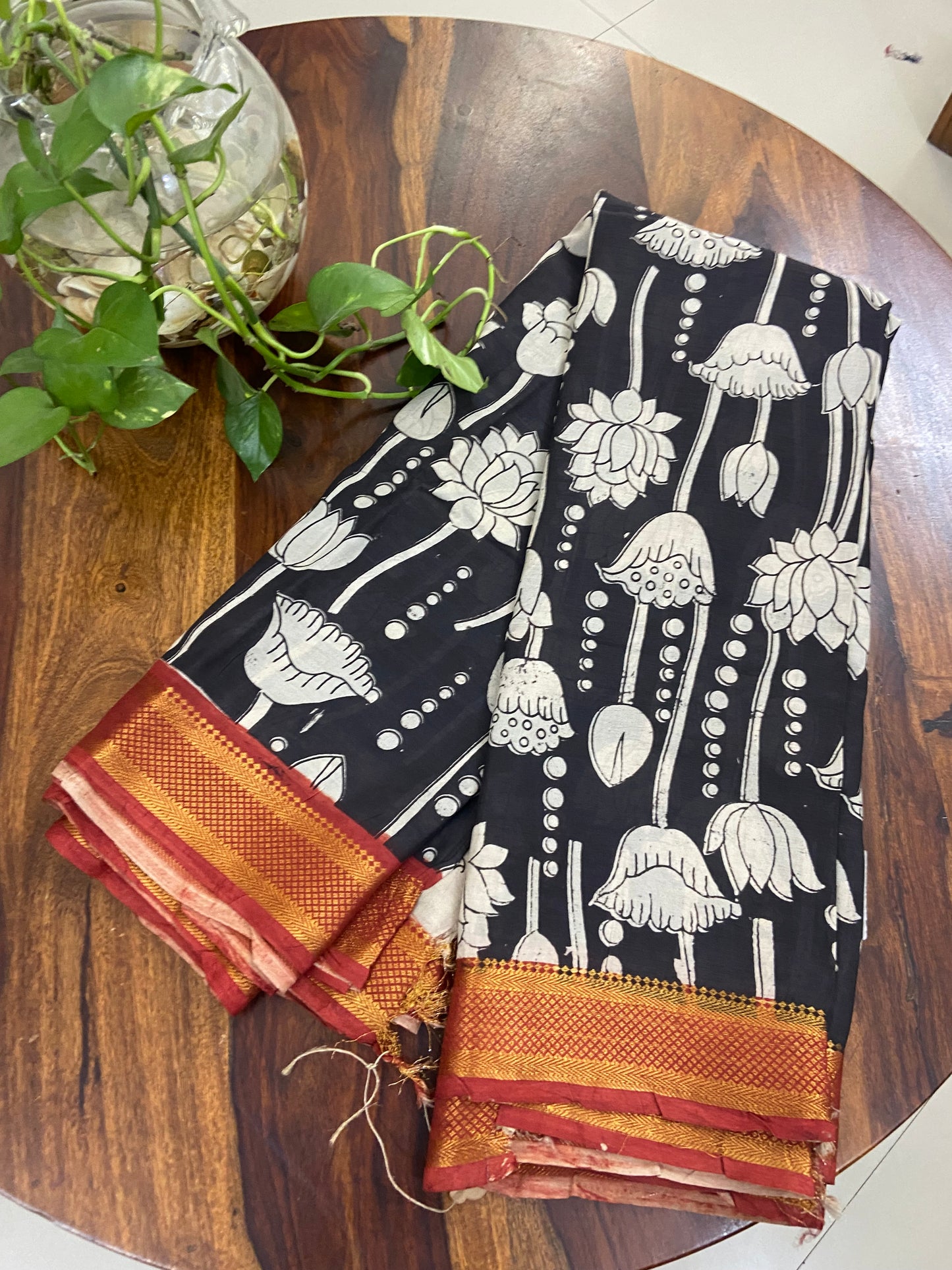 Kalamkari printed sarees