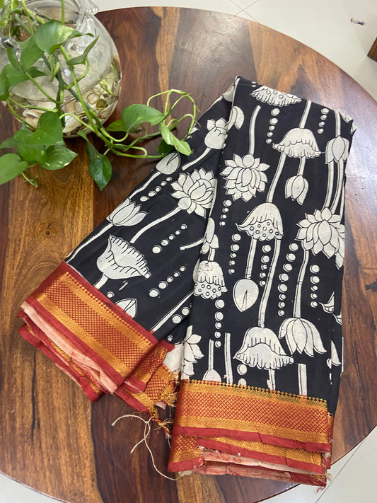Kalamkari printed sarees