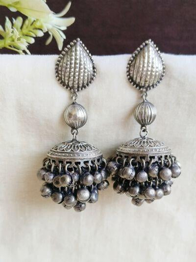 Brass Ghungroo earring