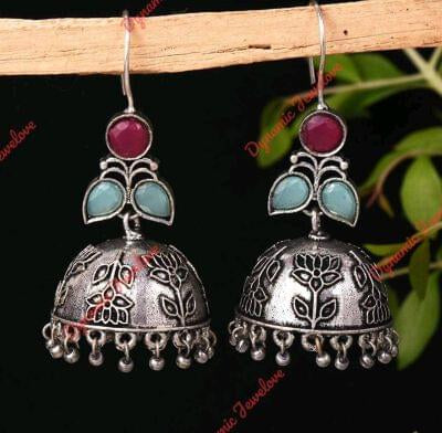 Hoop junks brass earring