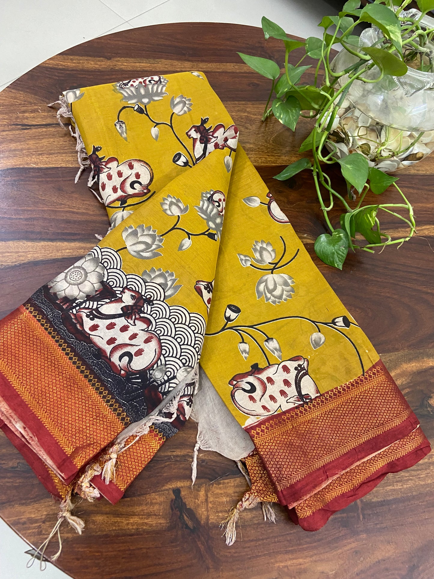 Kalamkari printed sarees