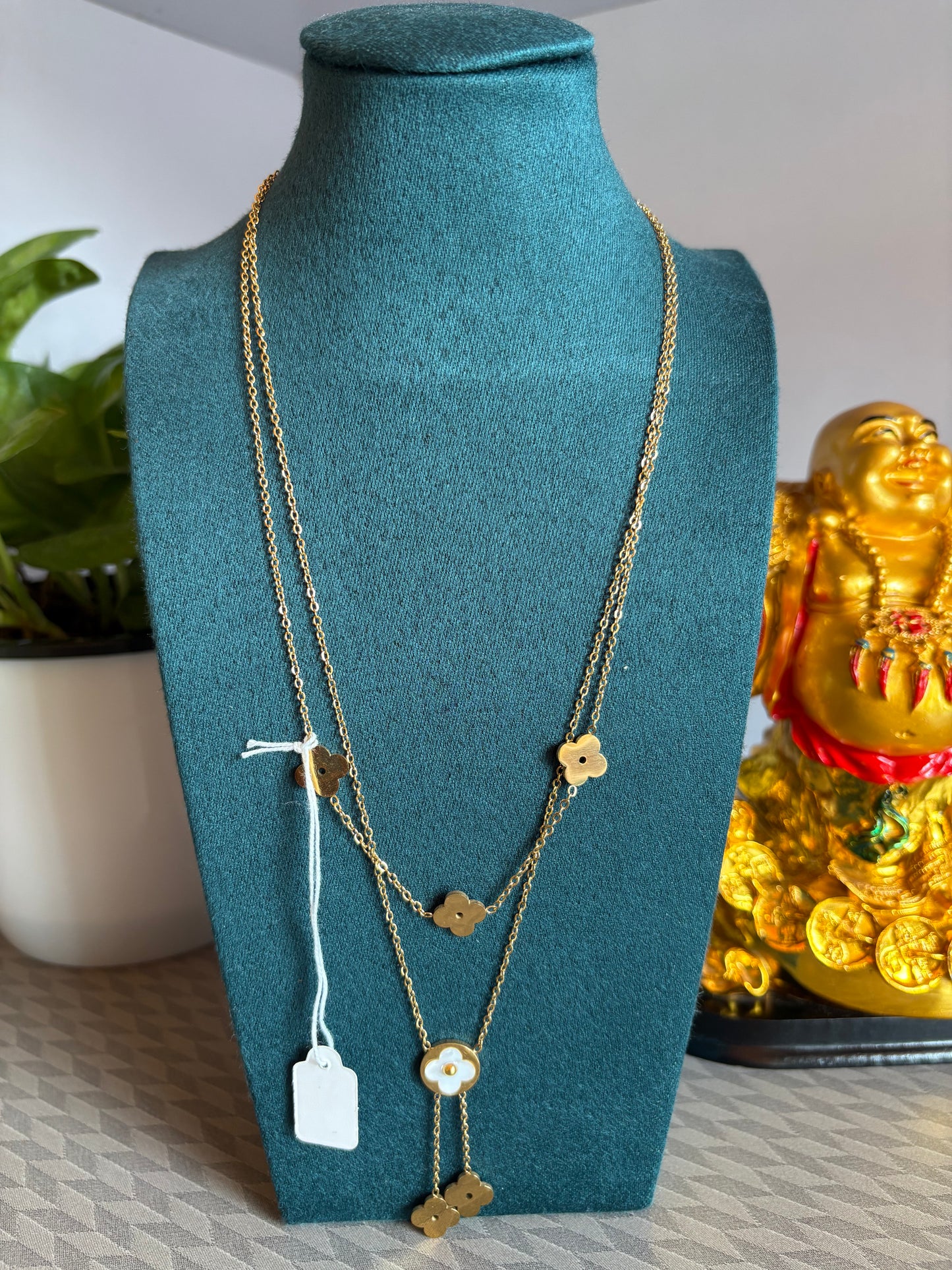 Anti tarnish chain with two layer