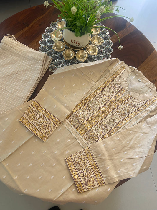 Cotton Hand-block print Co -Ord set