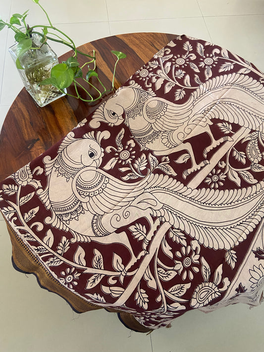 Kalamkari Chennuri silk saree