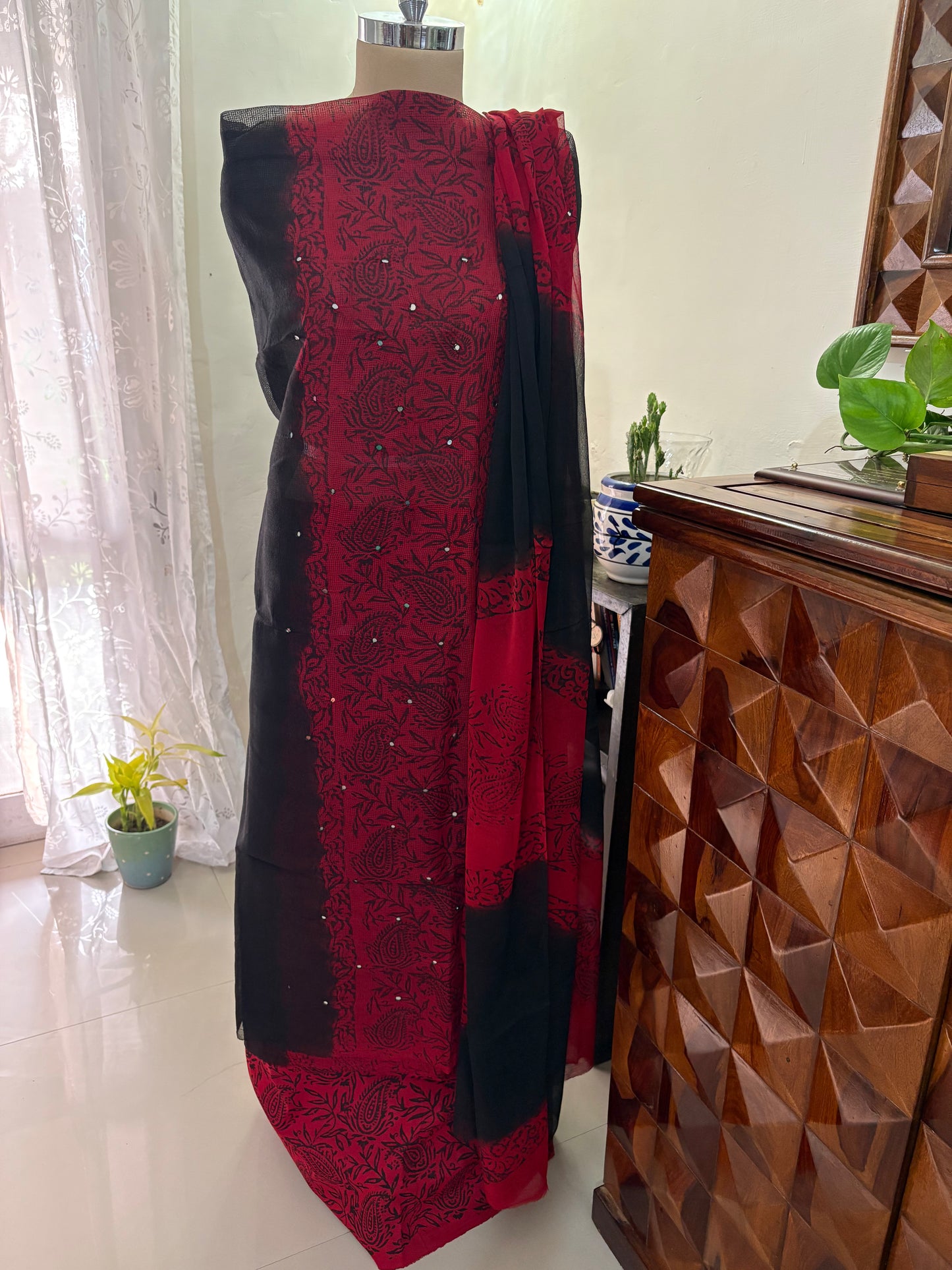 Kota Handblock printed suit set