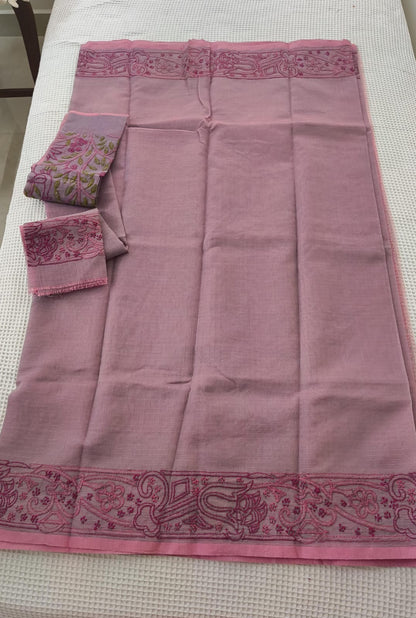 Kota Hand Embroidery saree