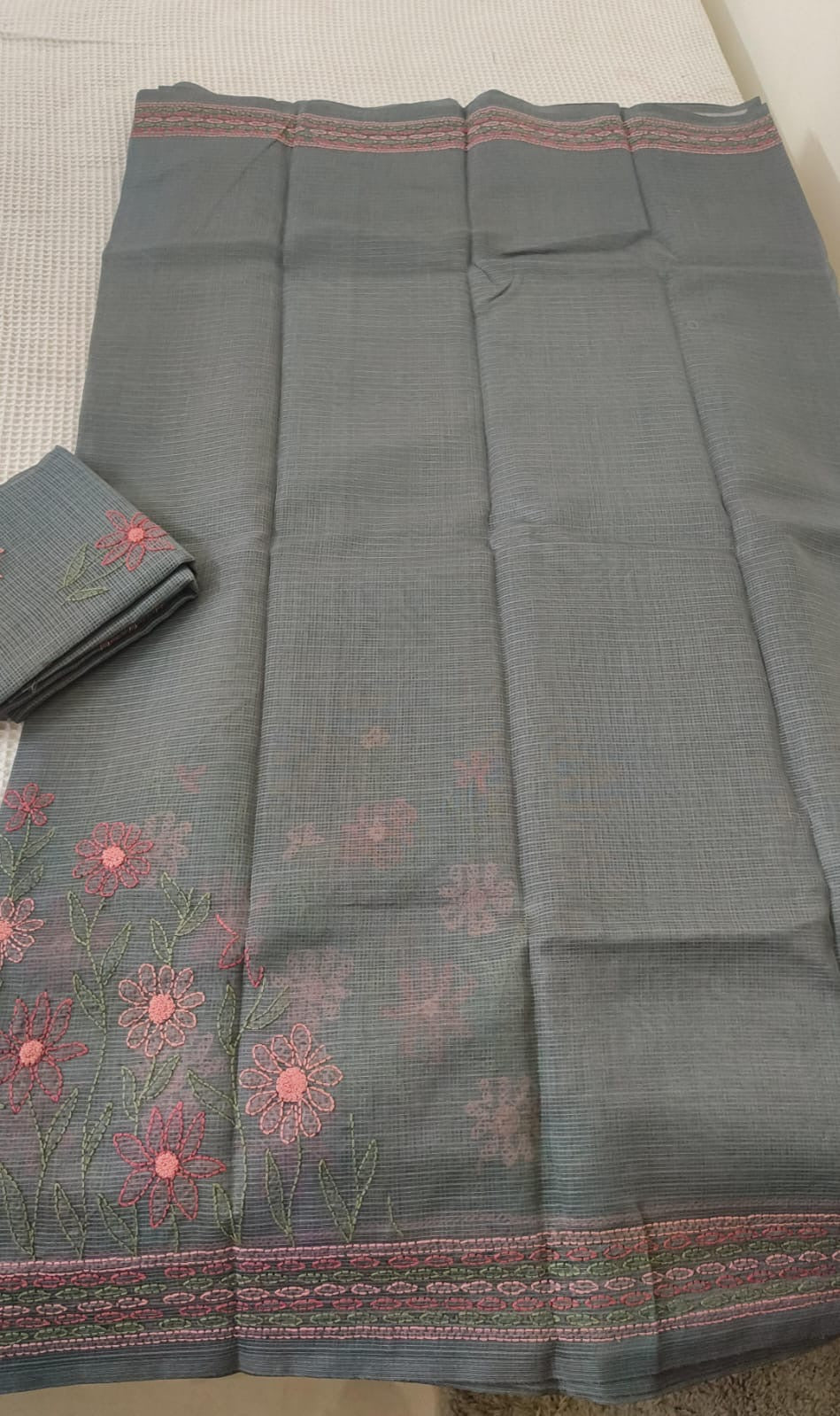 Kota Hand embroidery saree