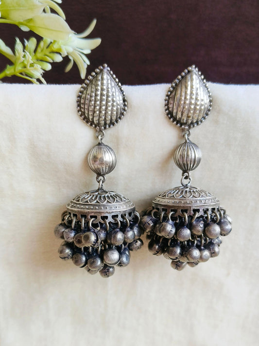 Brass Ghungroo earring