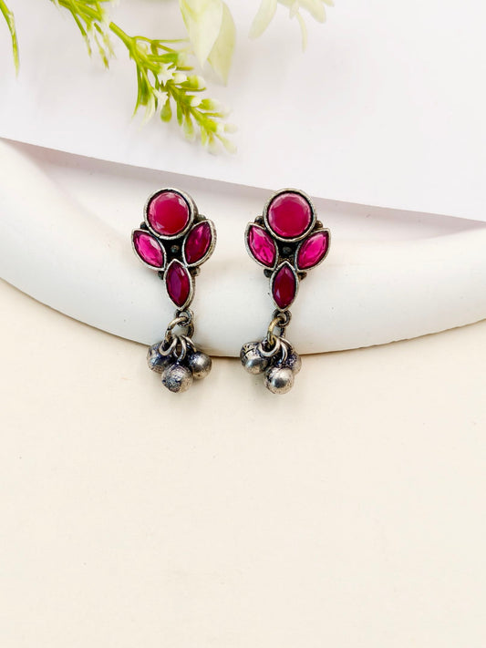 Stud Ghungroo earring