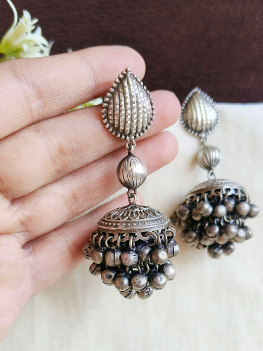 Brass Ghungroo earring