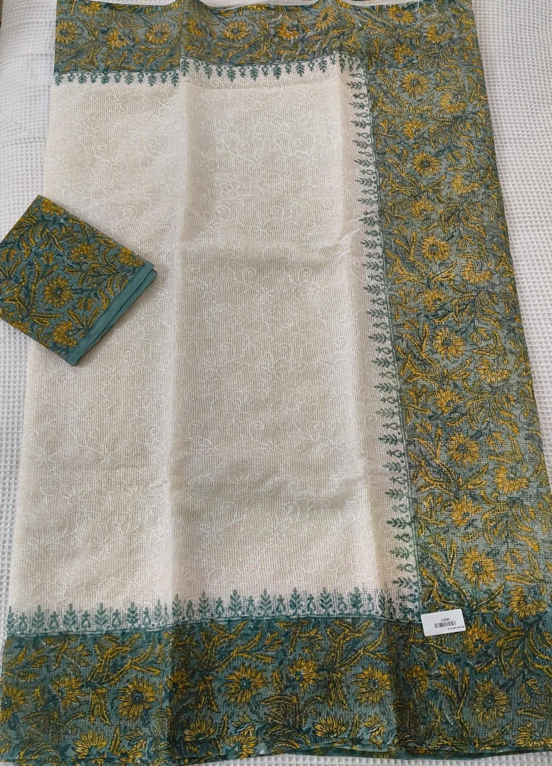Tepchi Kota Handblock printed saree