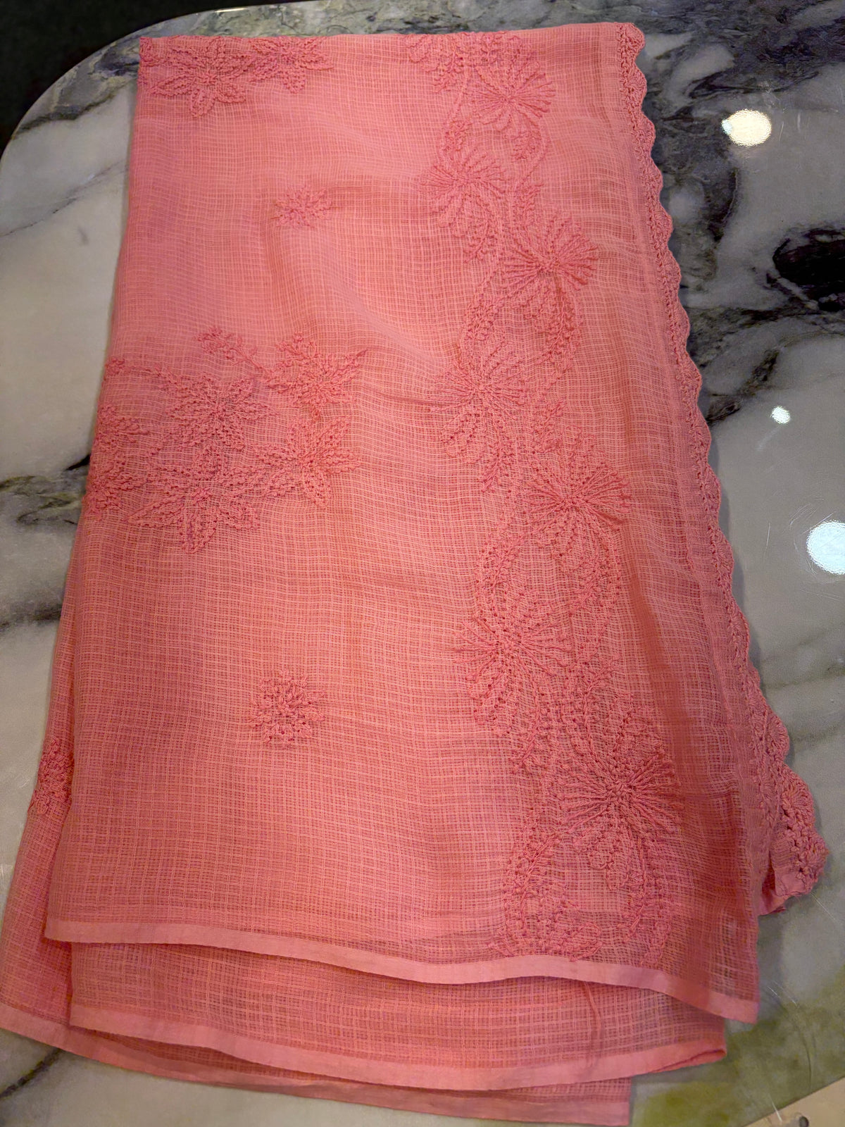 Chikankari Hand Embroidery Dupatta