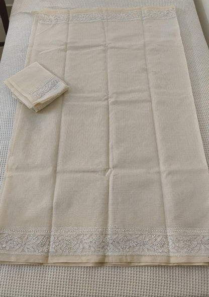 Kota Hand Embroidery saree