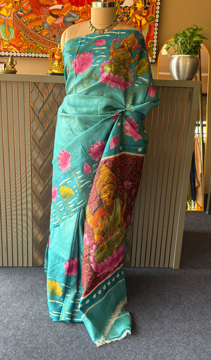 Tussar silk saree