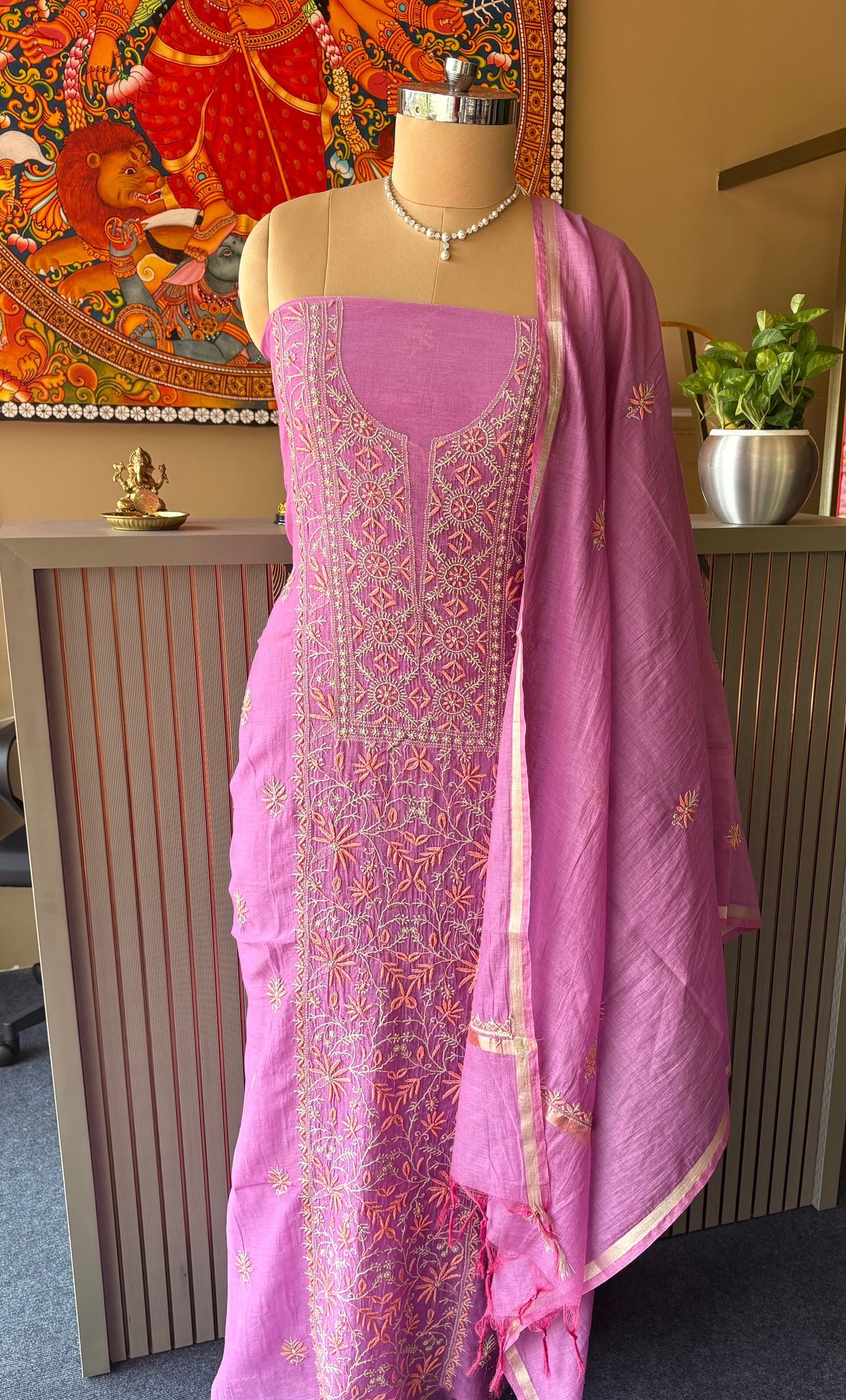 Chikankari suit set