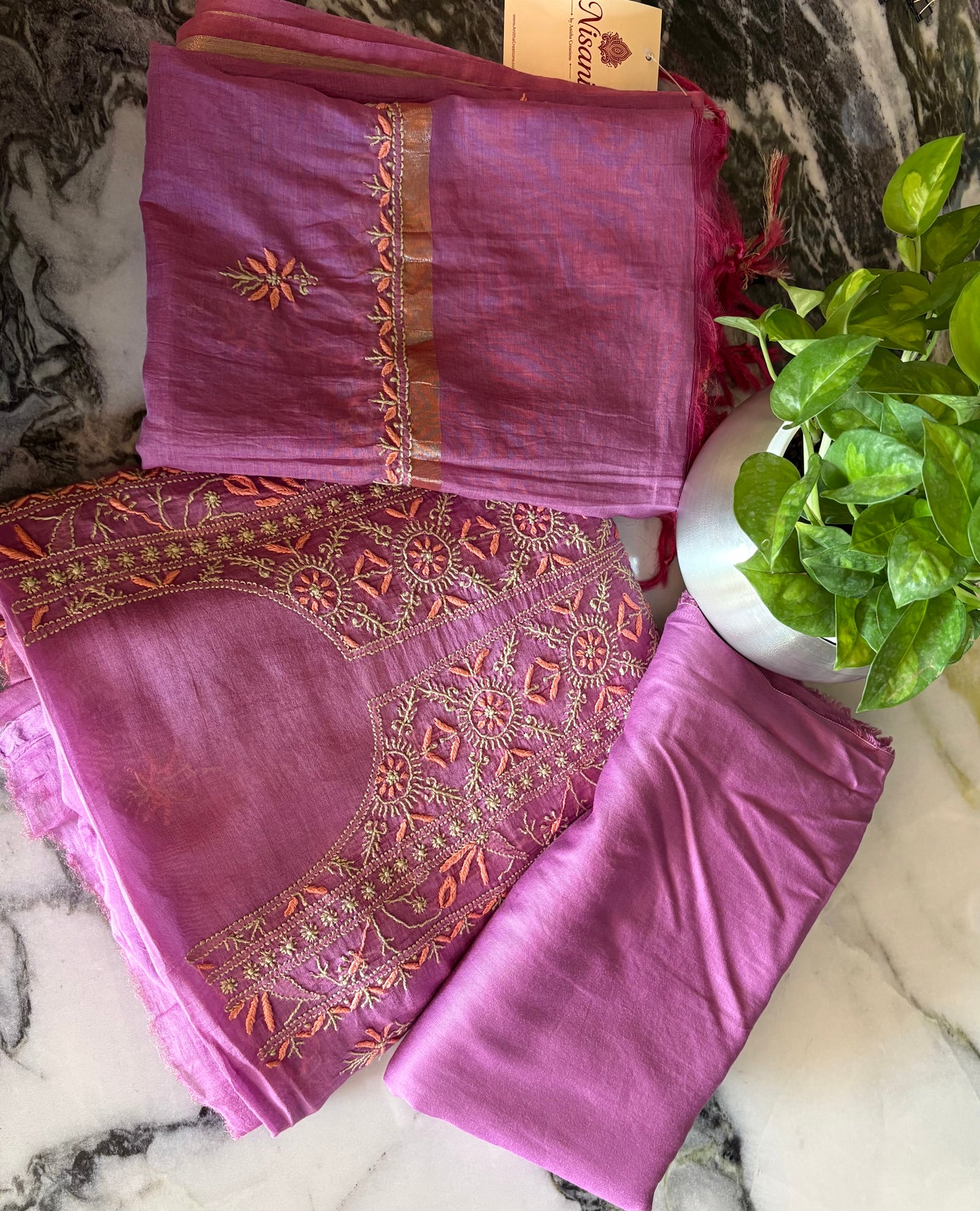 Chikankari suit set