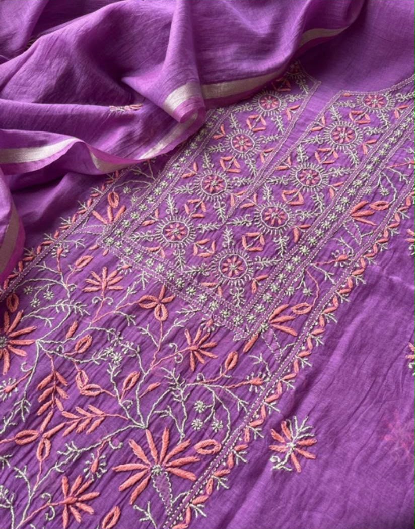 Chikankari suit set