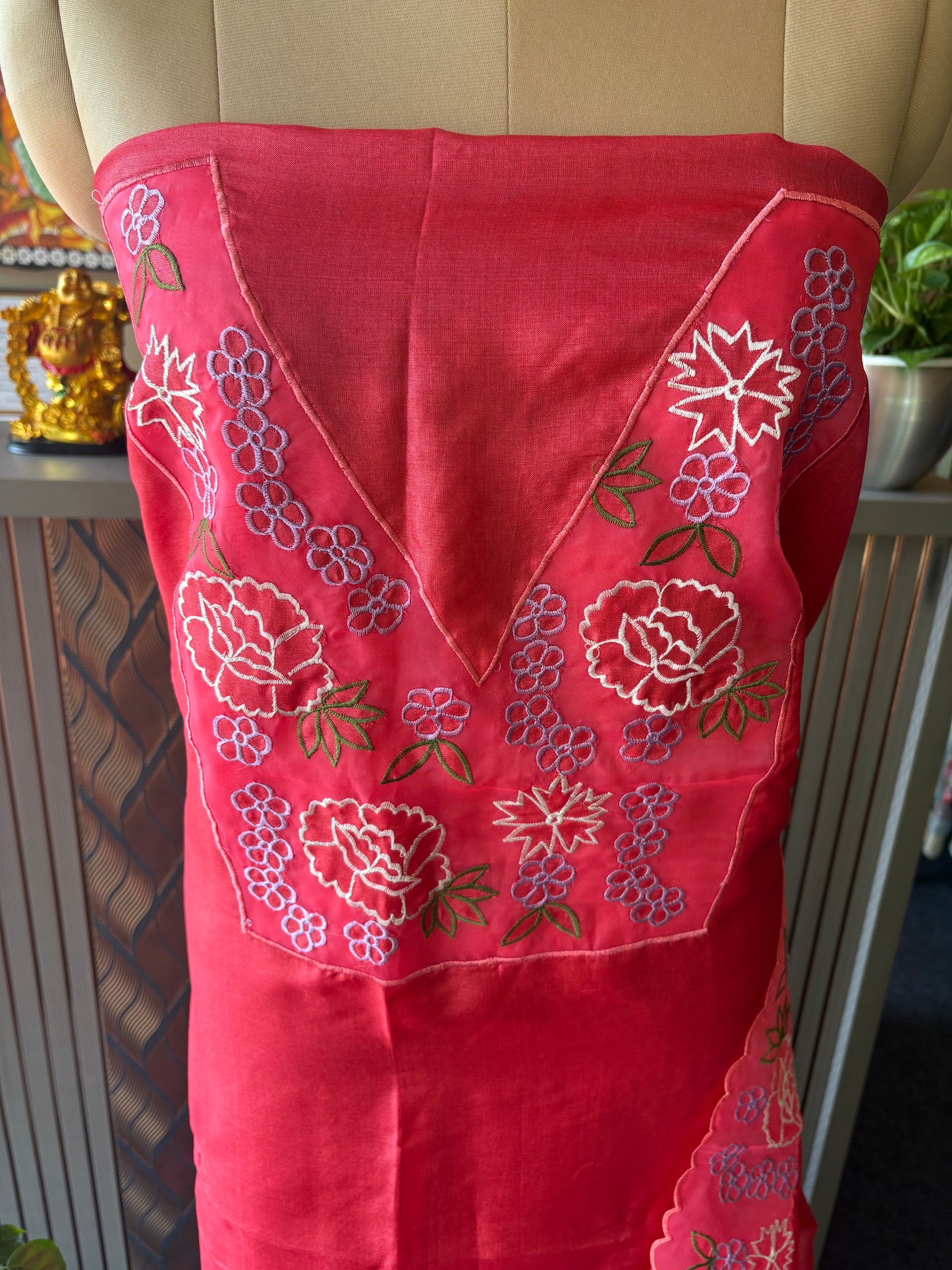 Pure Tussar silk Top and Dupatta