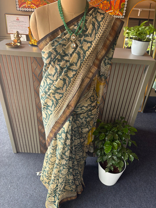 Maheshwari silk saree