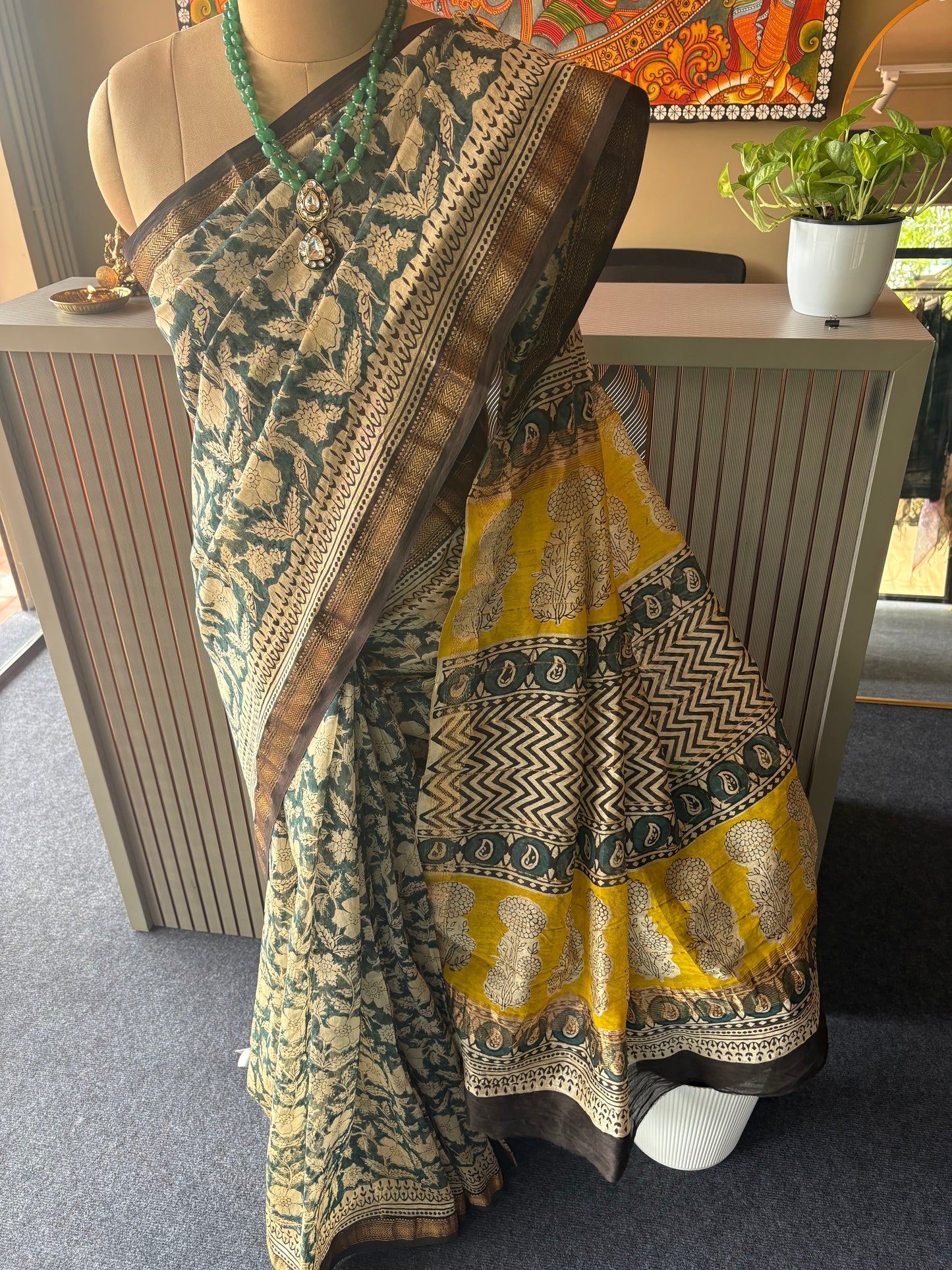 Maheshwari silk saree