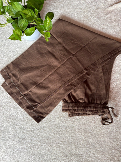 Brown cord set