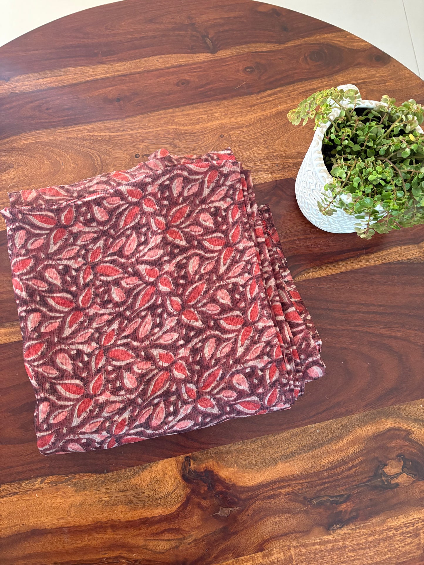 Garden Nara Chiffion saree without blouse