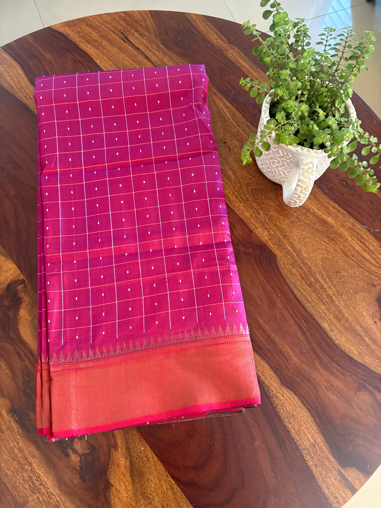 Bishnupuri handloom silk saree