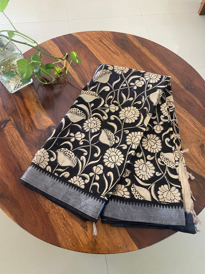 Kalamkari Chennuri silk saree