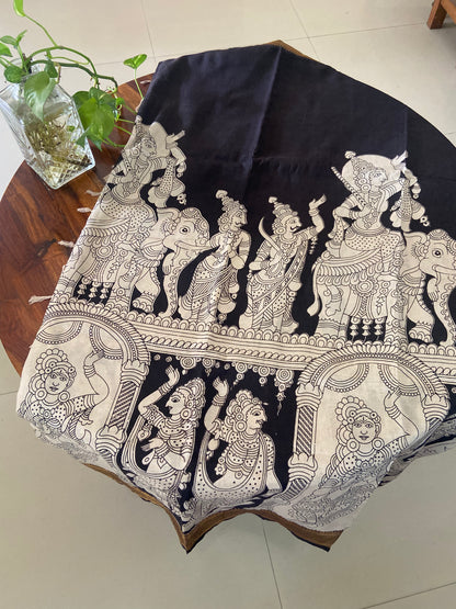 Kalamkari Chennuri silk saree