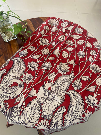 Kalamkari Chennuri silk saree