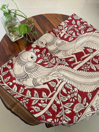 Kalamkari Chennuri silk saree