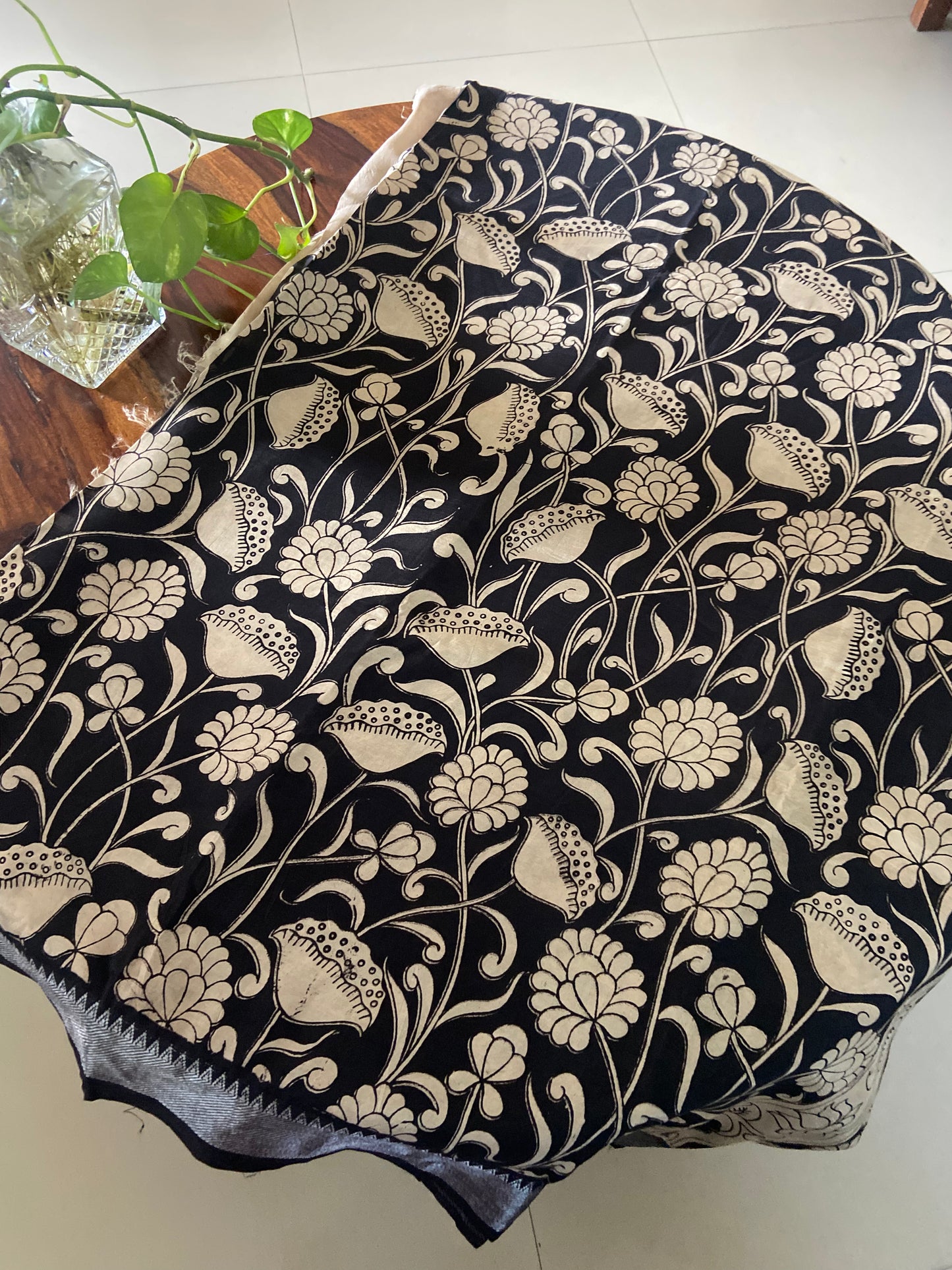 Kalamkari Chennuri silk saree