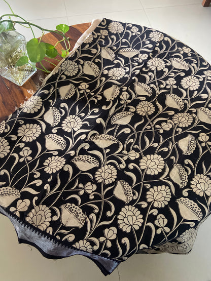 Kalamkari Chennuri silk saree