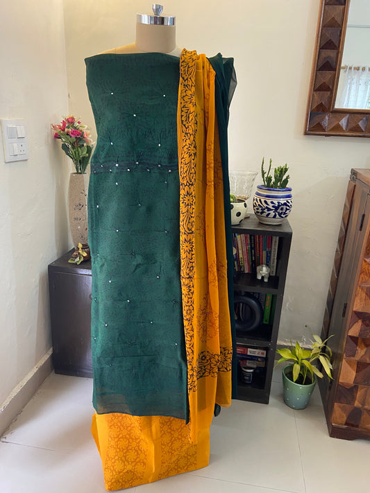 Chennuri silk suit set