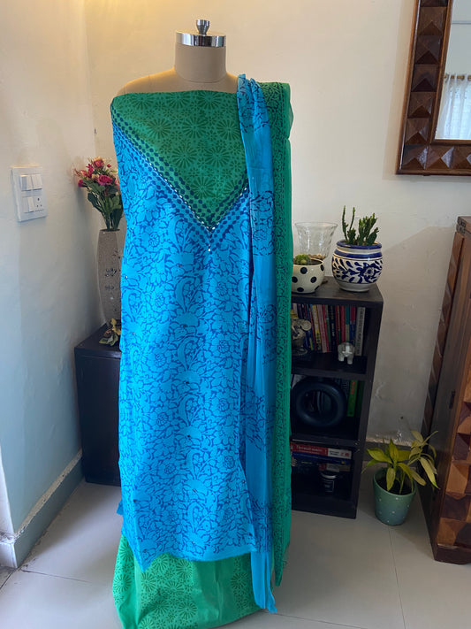 Chennuri silk suit set